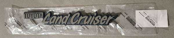40 Series Land Cruiser Fender Emblem Badge 07/80 to 11/84